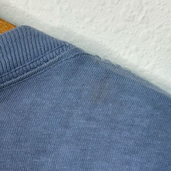 Cache Vintage Blue Fringe Open Front Festival Sleeveless Vest Cardigan One Size - Picture 7 of 13